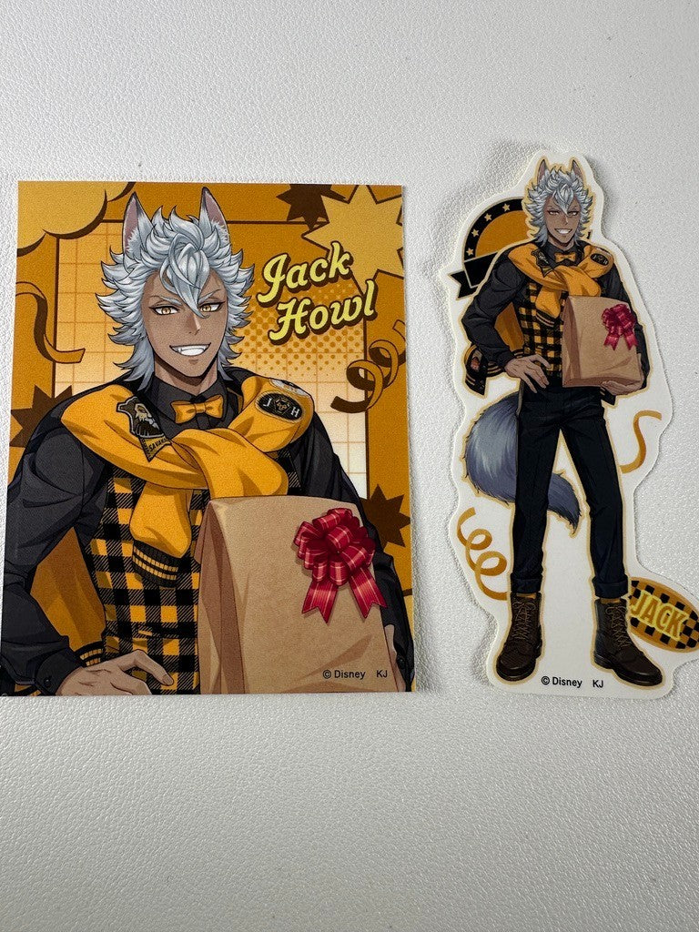 Twisted Wonderland Union Birthday Sticker Set Savanaclaw Jack Howl