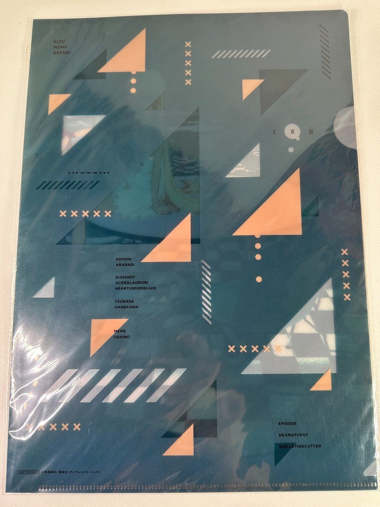 Kizumonogatari Shinobu Oshino Clear File Folder