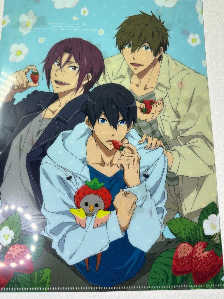 Iwatobi Swim Club Free! Anime Haruka Rin Nagisa Swing