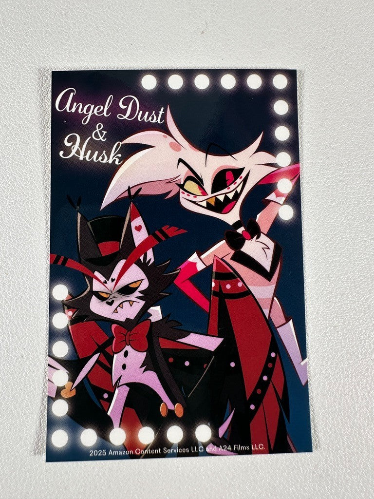 Hazbin Hotel Ikebukuro Pop Up Shop Promotional Sticker Husk Angel Dust