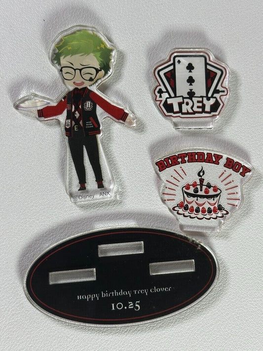 Twisted Wonderland Heartslabyul Trey Clover Acrylic Stand Birthday