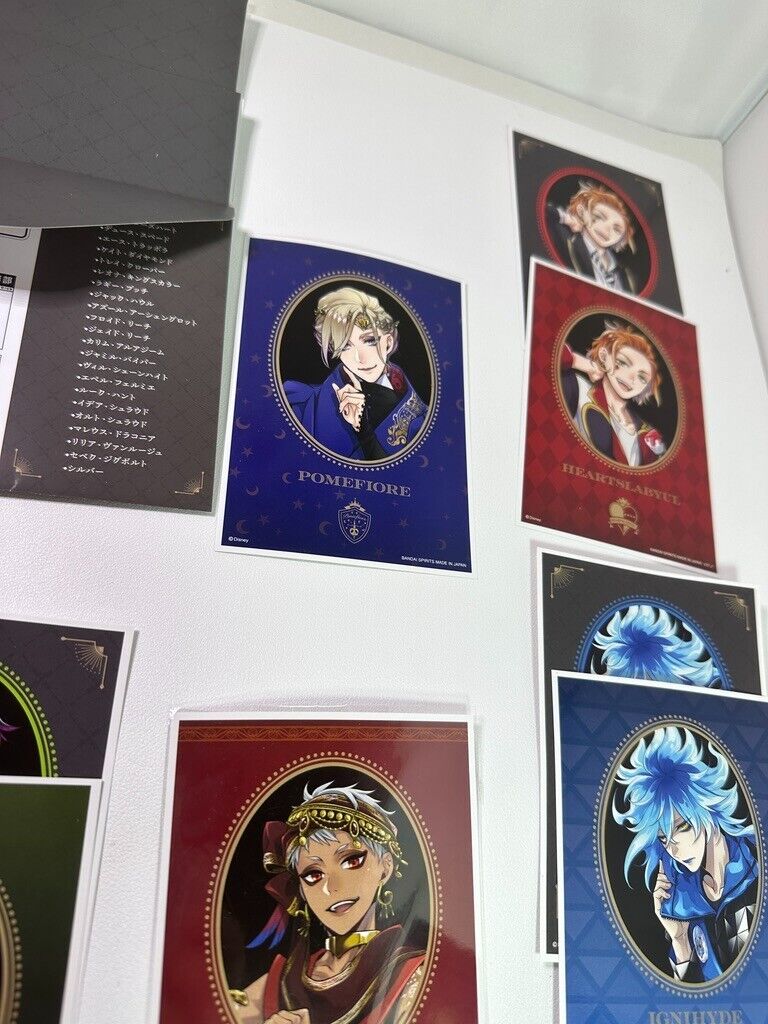 Twisted Wonderland Ichiban Kuji Prize J Bromide Prints Set AS IS