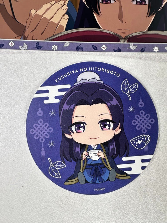 Apothecary Diaries Postcard Paper Coaster Set Jinshi