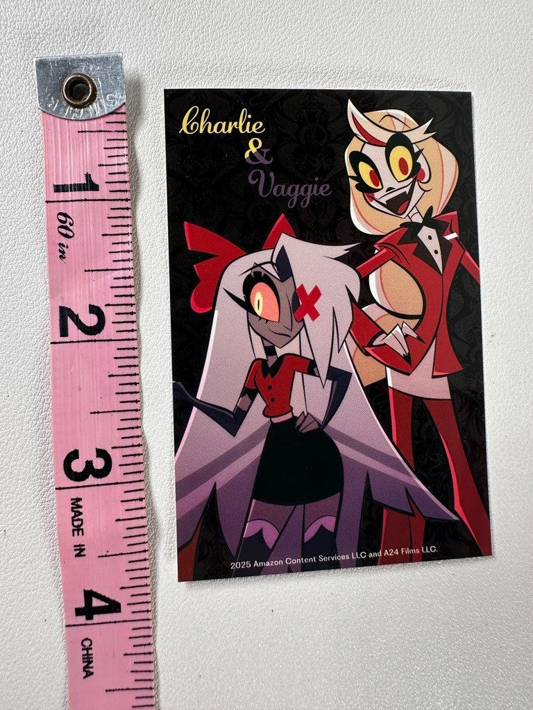 Hazbin Hotel Ikebukuro Pop Up Shop Promotional Sticker Charlie Vaggie