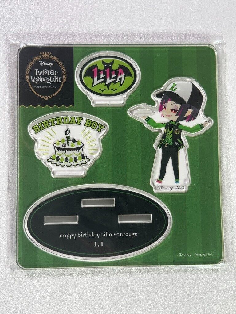 Twisted Wonderland Diasomnia Lilia Vanrouge Union Birthday Acrylic Stand