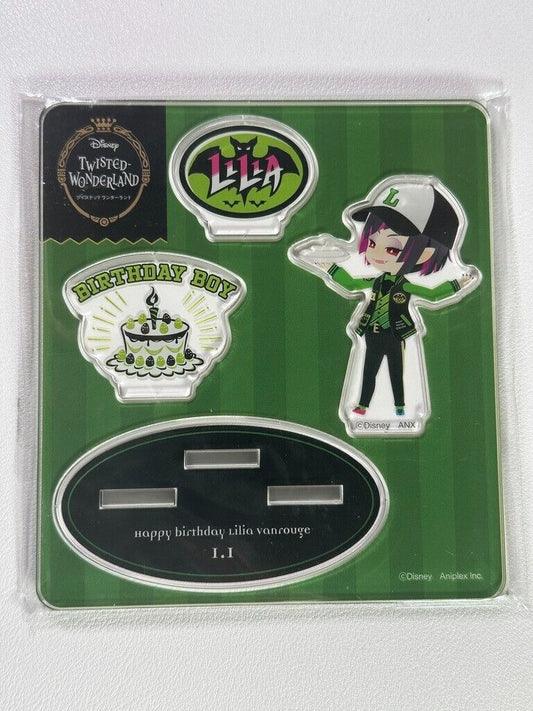 Twisted Wonderland Diasomnia Lilia Vanrouge Union Birthday Acrylic Stand