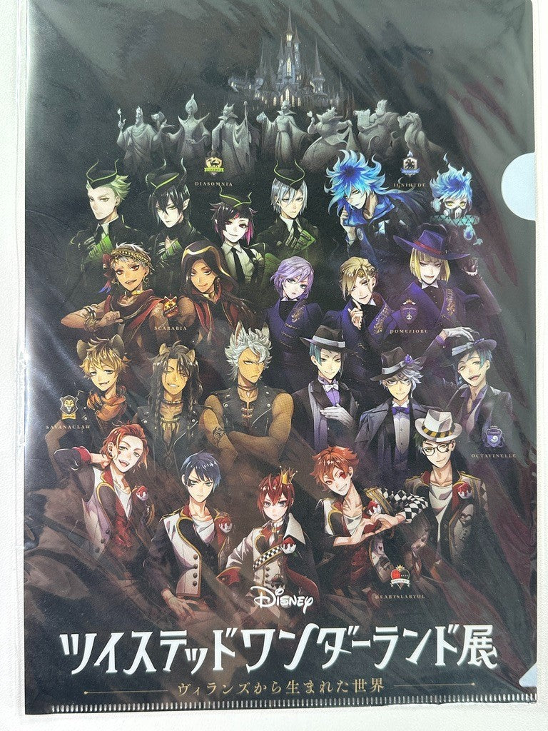 Twisted Wonderland Villains Clear File Riddle Azul Leona Idia Malleus Vil
