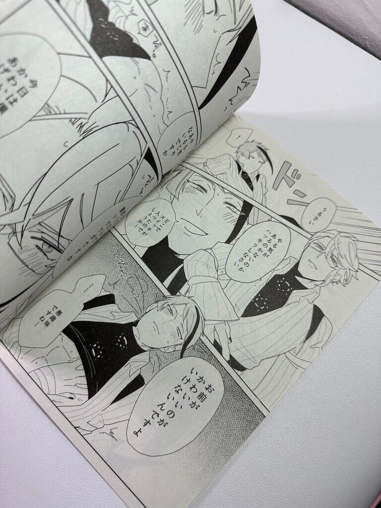 Twisted Wonderland Japanese Doujinshi Yaoi Octavinelle Paper Set Jade Azul Floyd