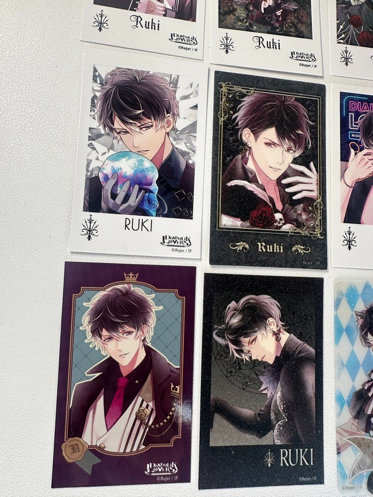 Diabolik Lovers Vampire Warrior Haunted Bridal Card Set Ruki Mukami