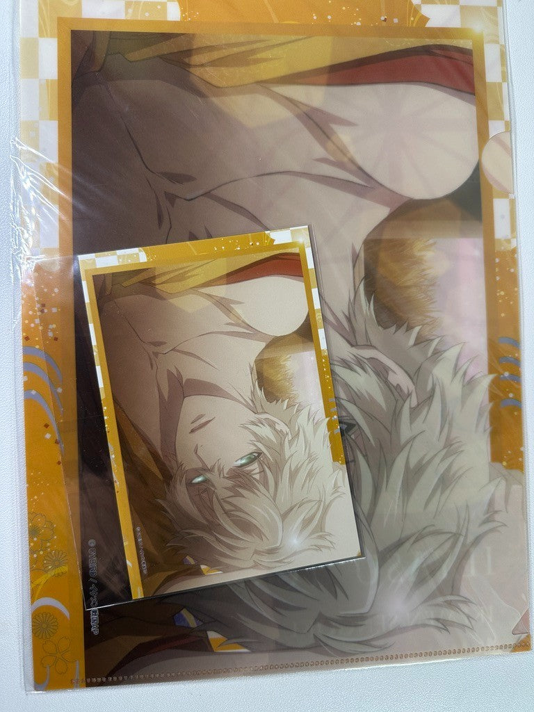 Ikemen Sengoku Clear File Post Card Set Ieyasu Tokugawa
