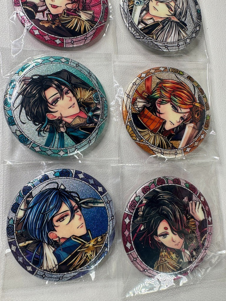 Devil Butler with Black Cat Can Badge Set Lucas Shiro Boschi