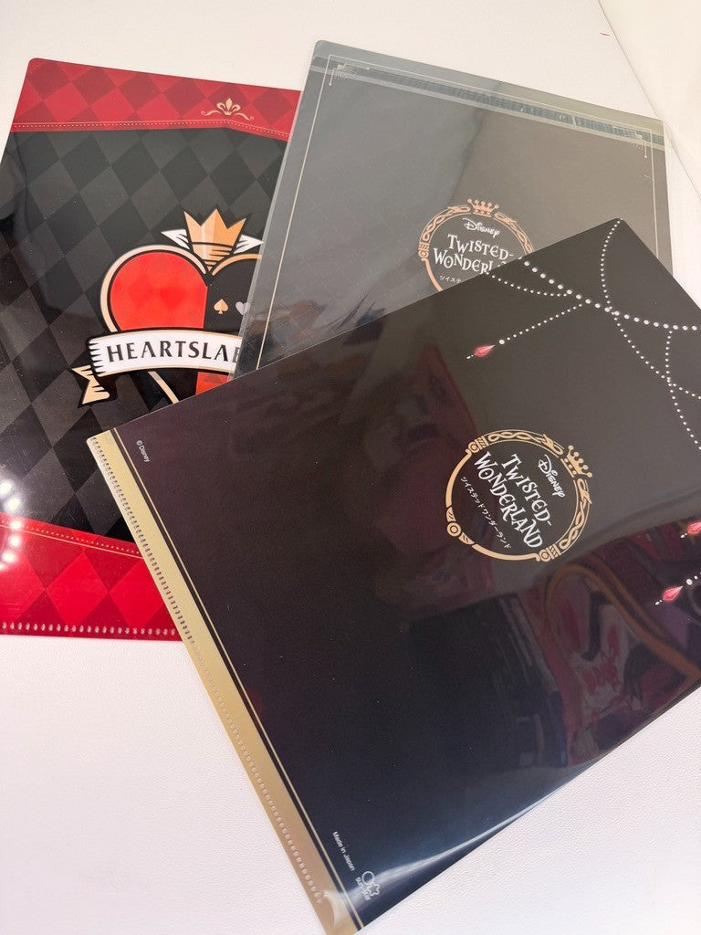 Twisted Wonderland Clear File Set Heartslabyul Cater Diamond