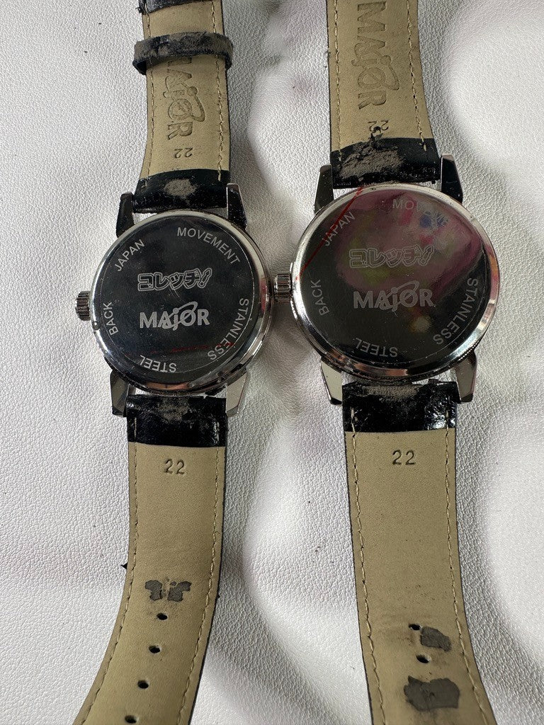 DAMAGED AS IS Hakuouki Wrist Watch Set Souji Okita