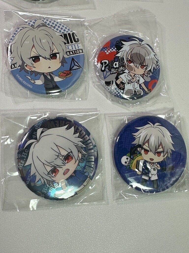 Hypnosis Mic Division Rap Battle Mad Trigger Crew Samatok Aohitsugi CanBadge Set