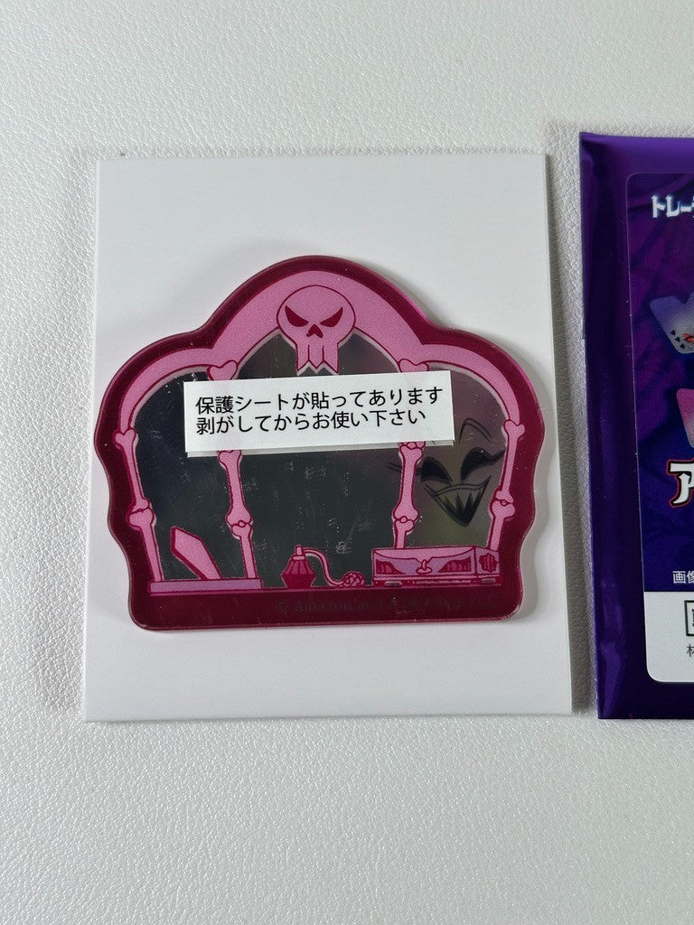 Hazbin Hotel Dark Side  Acrylic Mirror Sticker Rosie
