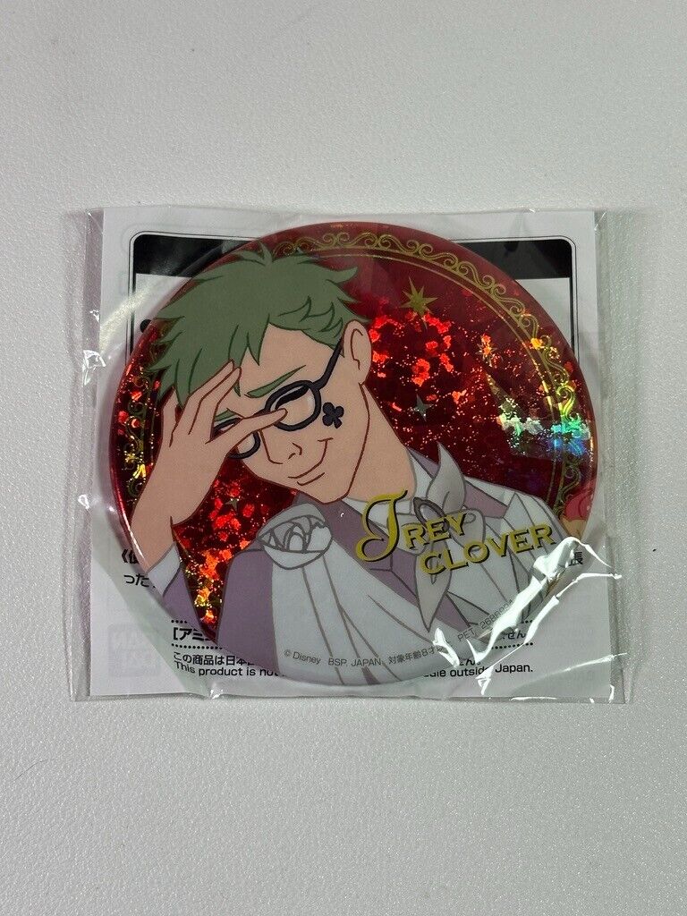 Twisted Wonderland Disney100 Heartslabyul Can Badge Trey Clover