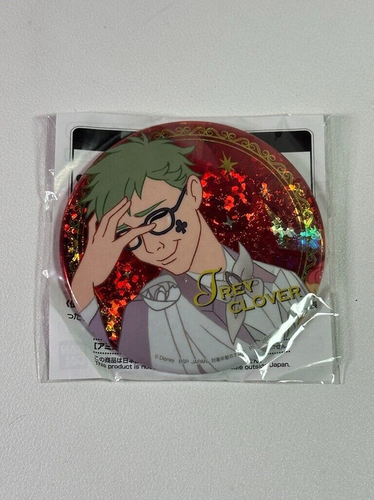 Twisted Wonderland Disney100 Heartslabyul Can Badge Trey Clover