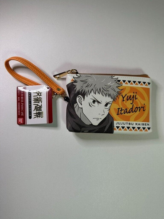 Jujutsu Kaisen Yuji Itadori Multi Reel Pass Case Card Holder New