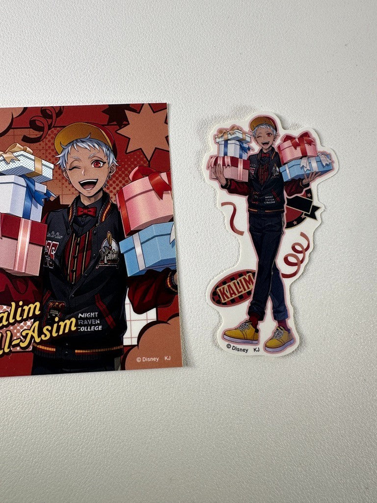 Twisted Wonderland Union Birthday Sticker Set Scarabia Kalim AlAsim