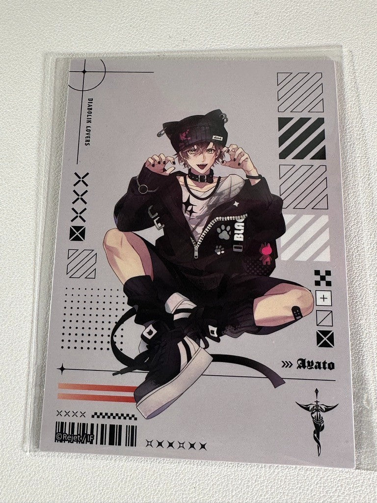 Diabolik Lovers Sha Demoniac Ayato Sakamaki Card Set