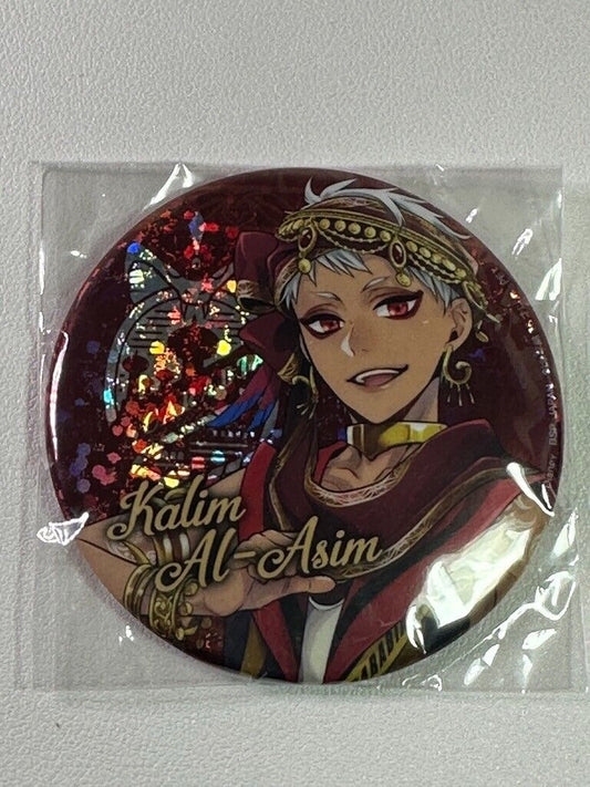 Twisted Wonderland Can Badge Scarabia Kalim AlAsim Dormitory Icon