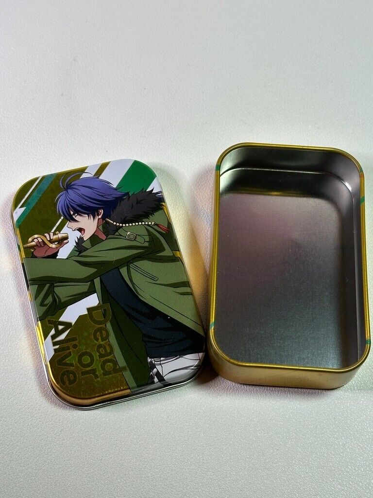 Hypnosis Mic  Can Badge Fling Posse Dice Arisugawa Tin Container