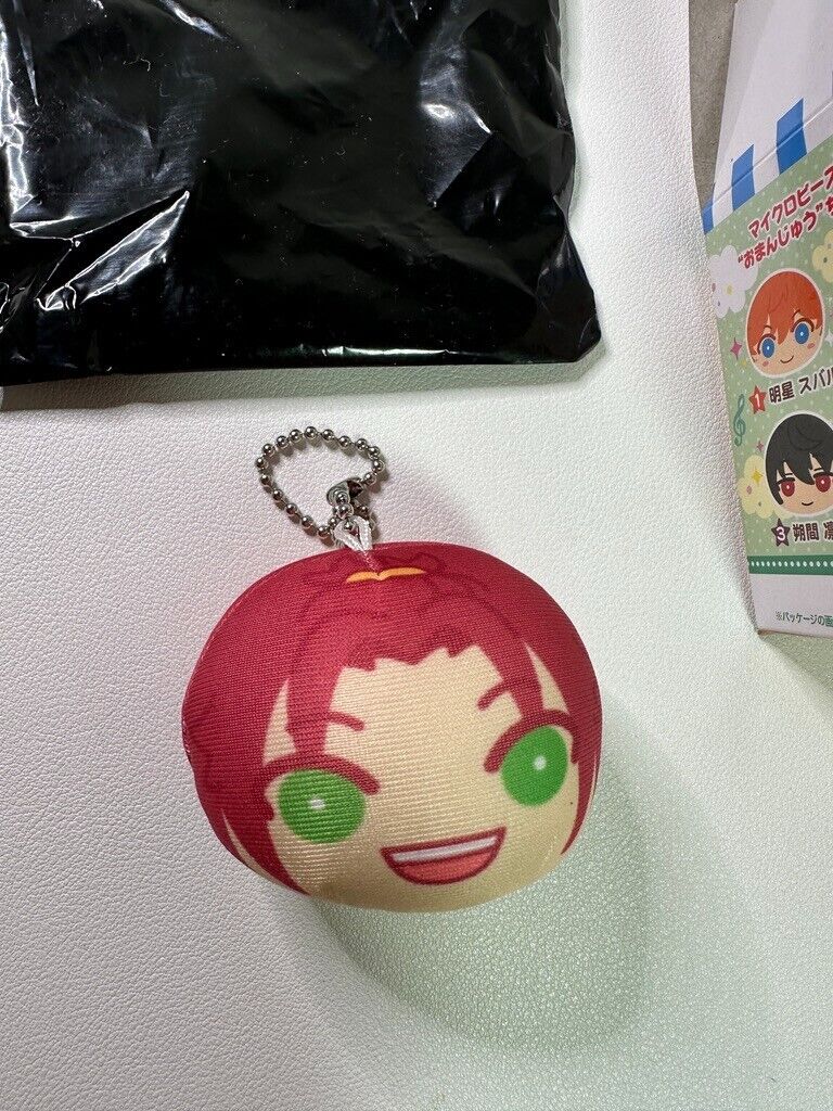 Ensemble Stars! Omanju Nigi Nigi Mascot Chibi Key Ring Bean Bag Mao Isara