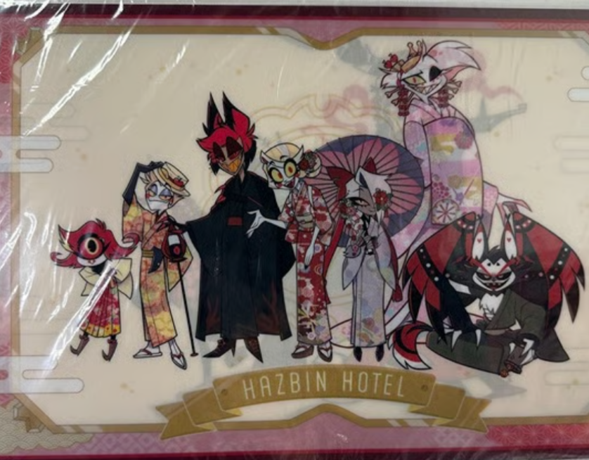 Hazbin Hotel Animate Kimono Clear File Angel Lucifer Alastor Nifty Charlie Husk