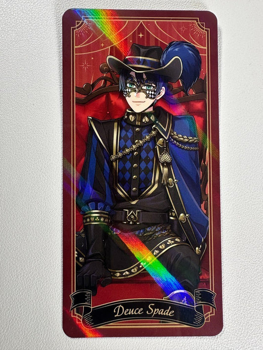 Twisted Wonderland Masquerade Card Heartslabyul Deue Spade LIMITED