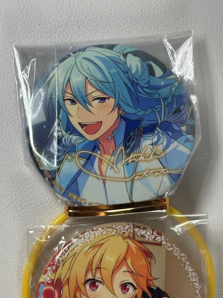 Ensemble Stars! Fine Can Badge Set Wataru Hibiki Rabbits Nazuna Nito