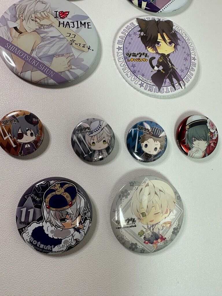 Super Sale TsukiUta Six Gravity Procellarum Seleas Fiuna Can Badge Set 1