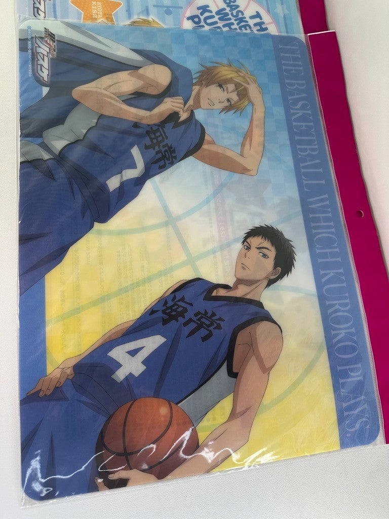 Kuroko No Basket Blue Basketball Boys Playmat Fan Set