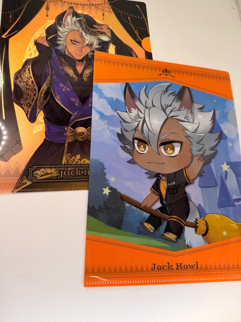 Twisted Wonderland Clear File Set Savanaclaw Jack Howl
