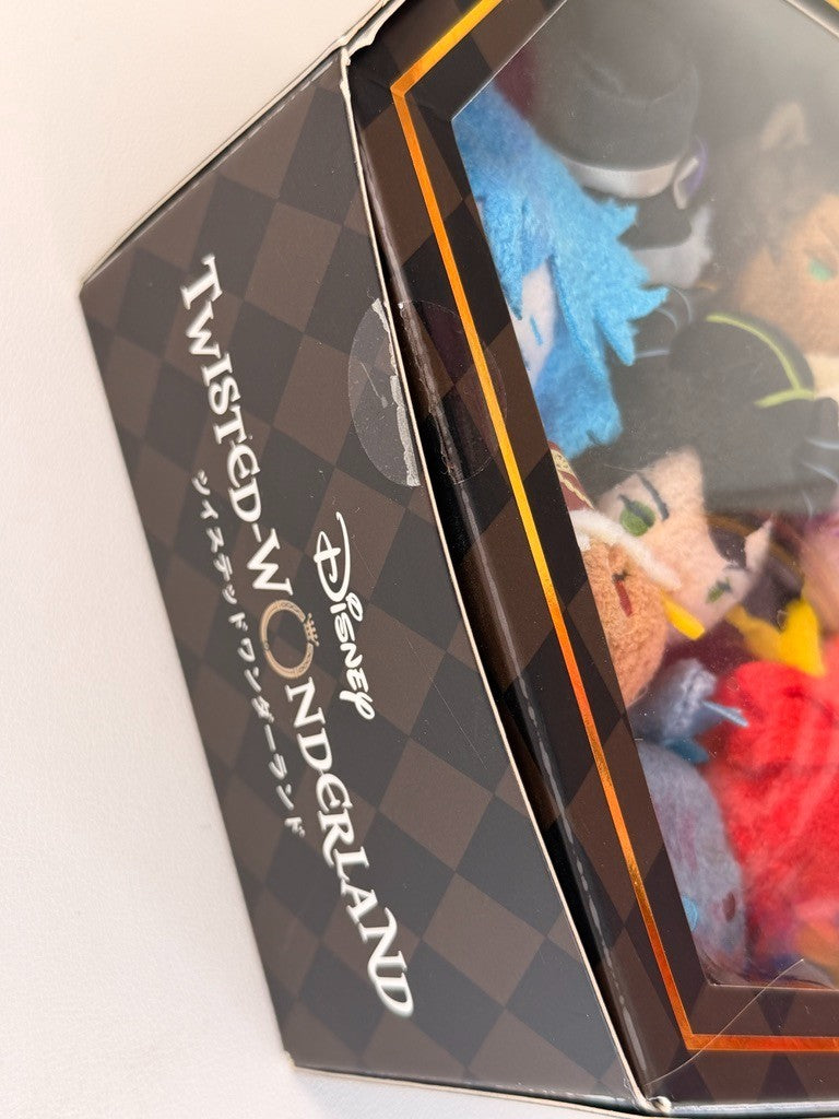 AS IS Twisted Wonderland Tsum Tsum Coffin Box Set Riddle Leona Azul Kalim Vil