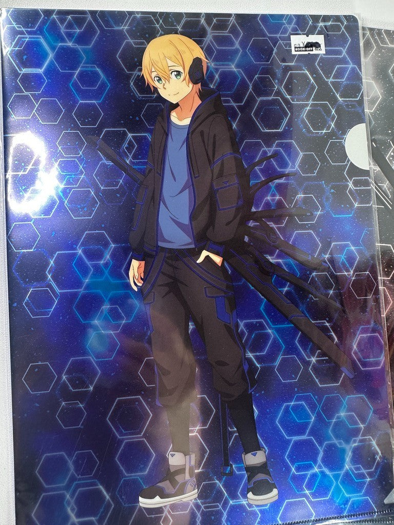 Sword Art Online Clear File Set Kazuto Kirigaya Eugeo