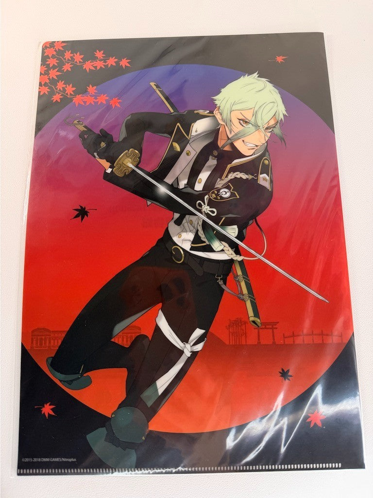 Touken Ranbu Kyoto Historical Museum Clear File Hizamaru