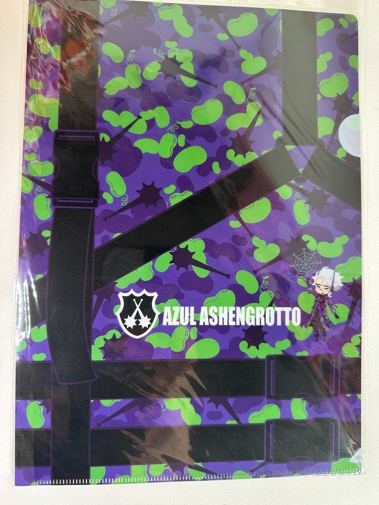 Twisted Wonderland Camo Clear File Set Octavnelle Azul Ashengrotto Jade Leech