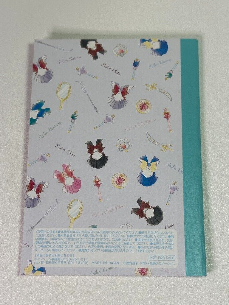 Sailor Moon Mini Notebook Inner Scouts Uniform Blue