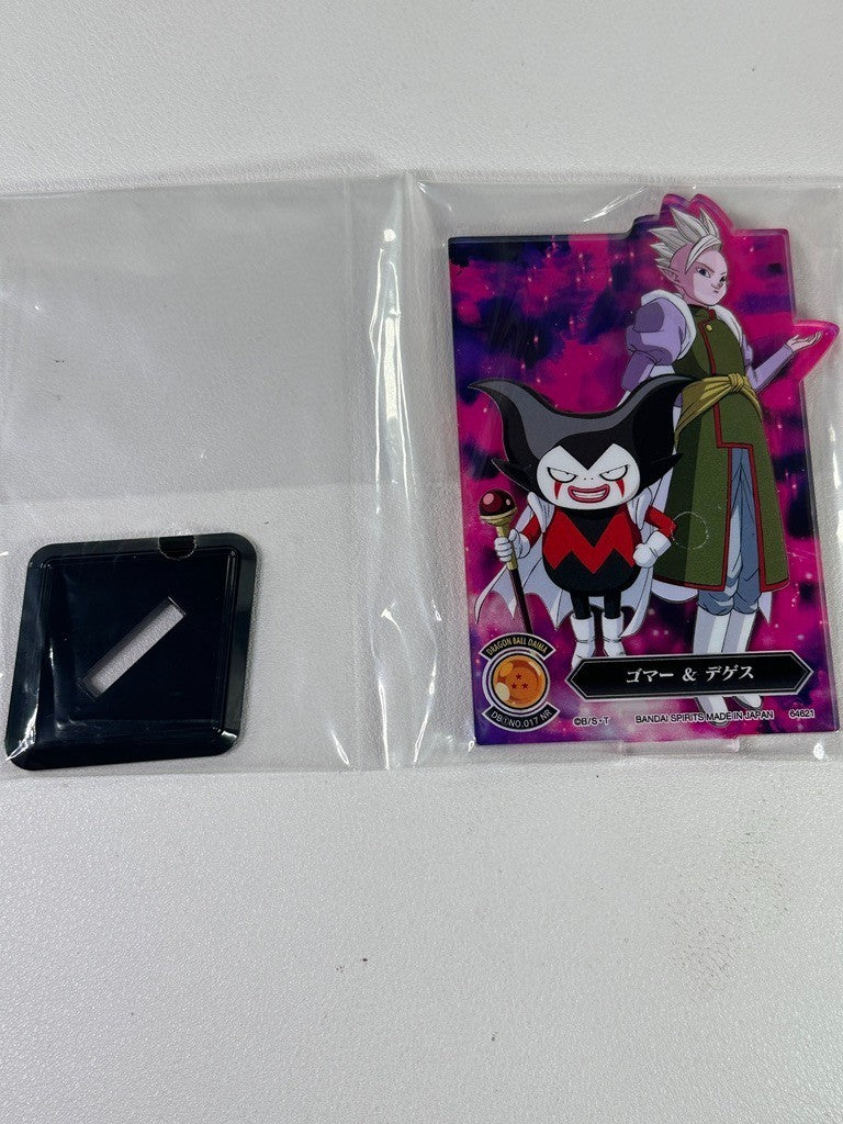 Dragon Ball GT ACLLECT Acrylic Stand VS Omnibus Prize J Koma and Degesu