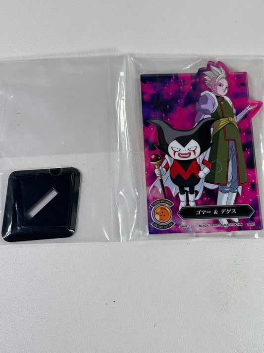 Dragon Ball GT ACLLECT Acrylic Stand VS Omnibus Prize J Koma and Degesu