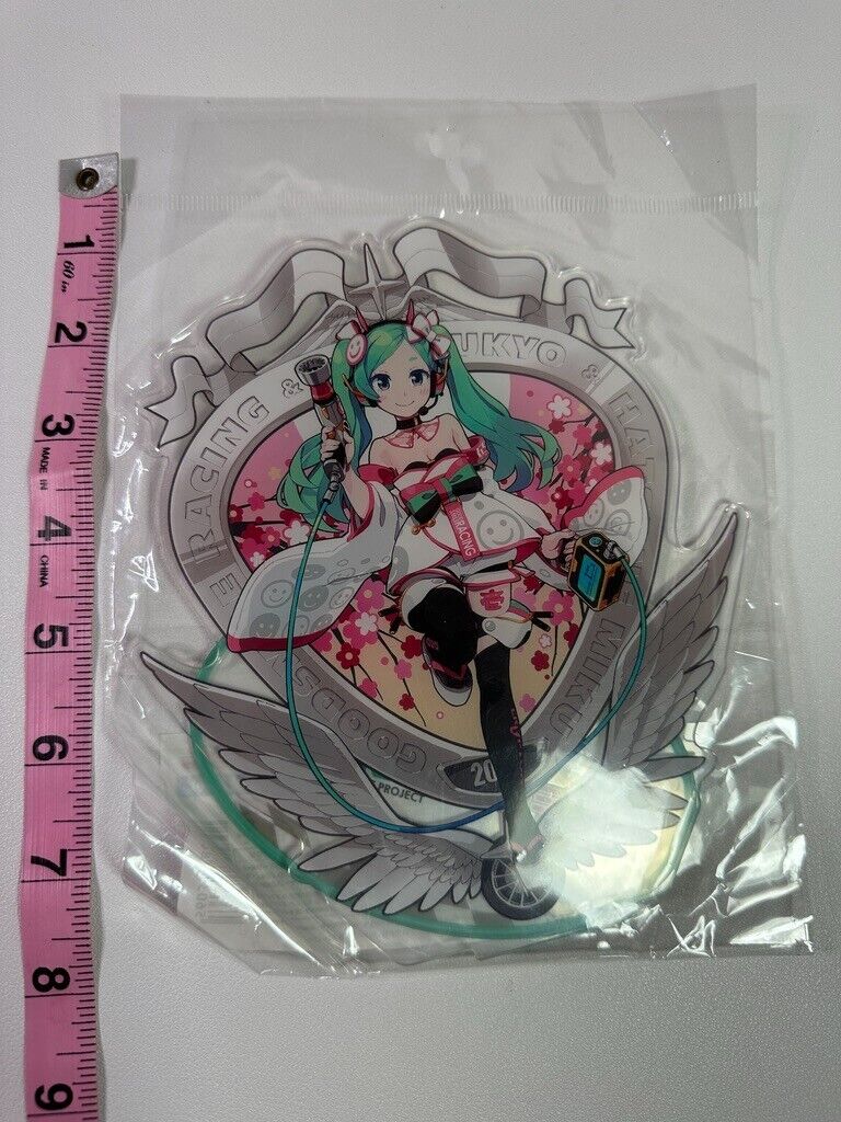 Miku Racing Miku 2020 Haregi Ver. Large Acrylic Stand 4 Hatsune Miku