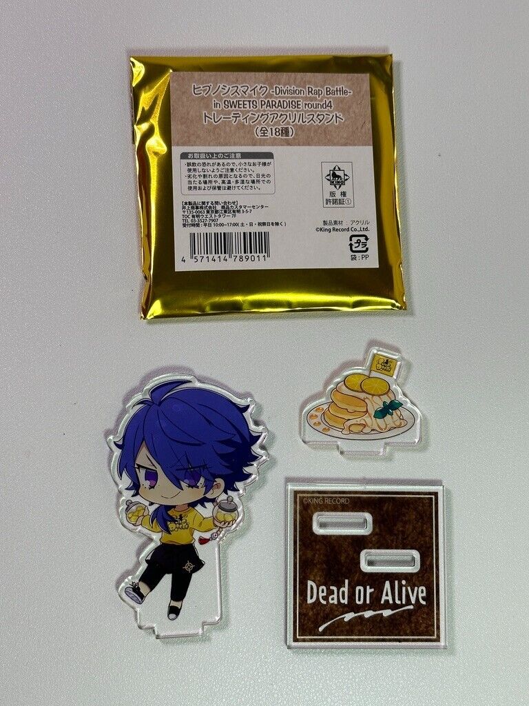 Hypnosis Mic SWEETS PARADISE ROUND Fling Posse Dice Arisugawa Acrylic Stand