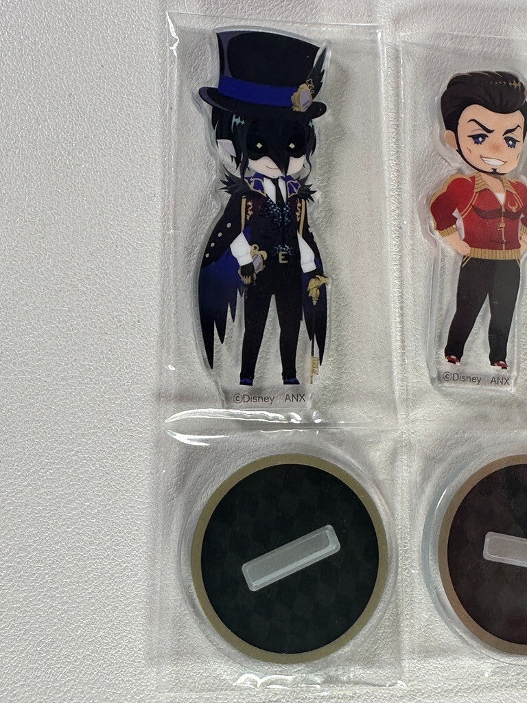 Twisted Wonderland Night Raven College Acrylic Stand Set Mozus Ashton Dire
