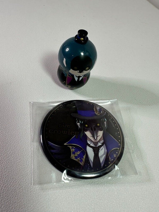 Twisted Wonderland Can Badge Coonuts Night Raven College Dire Crowley