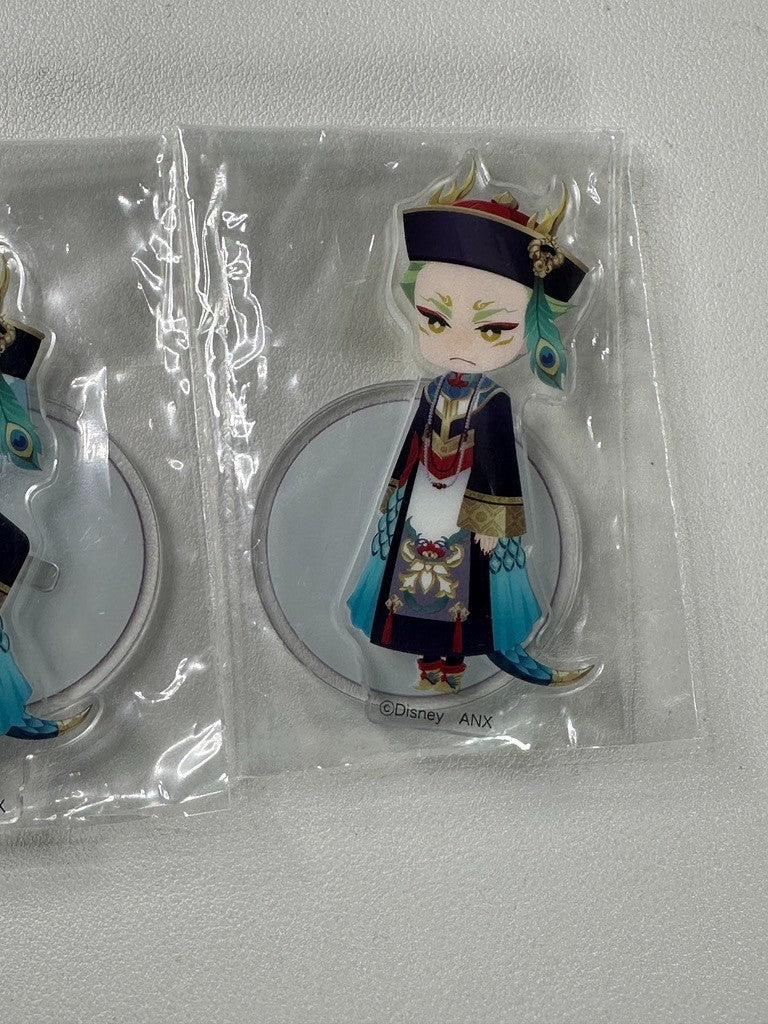 Twisted Wonderland Scary Dress Acrylic Stand Set Diasomnia Sebek Zigvolt Silver