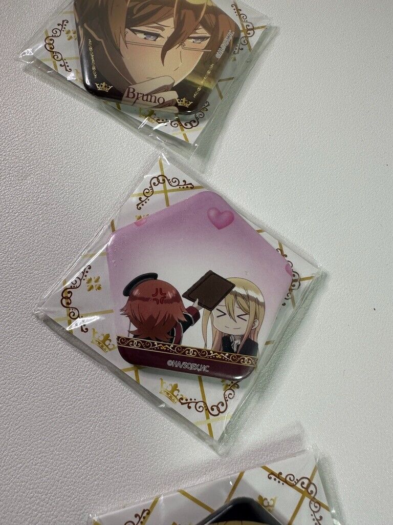 The Royal Tutor Can Badge Set Heine Wittgenstein Leonhard von Granzreich