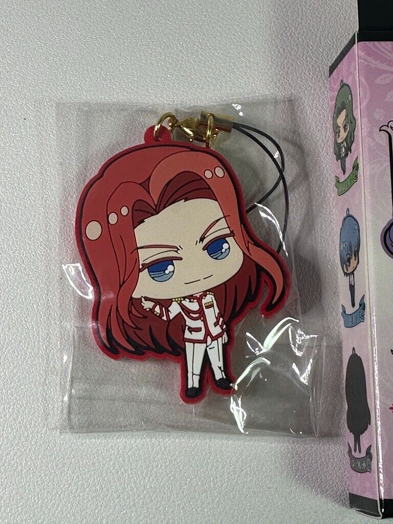 Shoujo Kakumei Utena Rubber Strap Collection Keychain Touga Kiryuu
