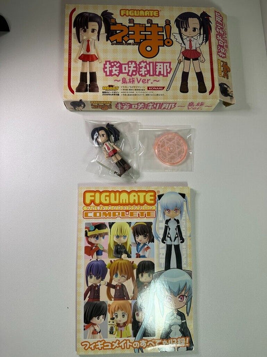 Konami Magister Negi Magi NEGIMA Sakurazaki Setsuna Angel Figumate W Booklet Set