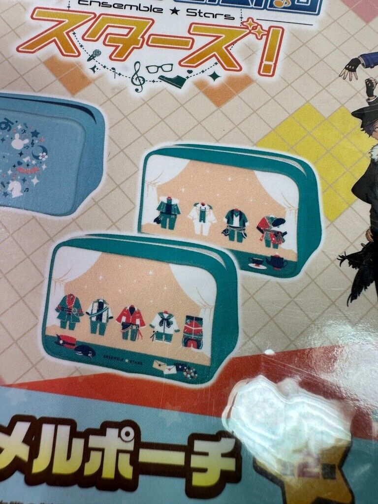 Ensemble Stars Happy Elements Taito Enamel Pouch New