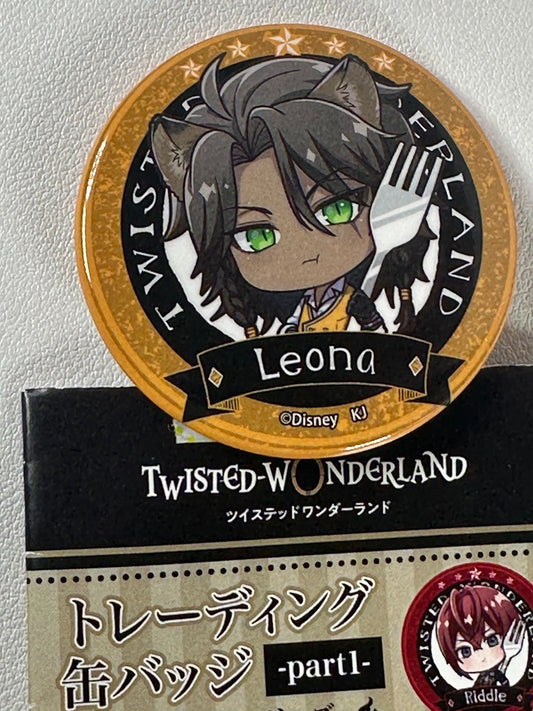 Twisted Wonderland Gochicara Can Badge Savanaclaw Leona Kingscholar